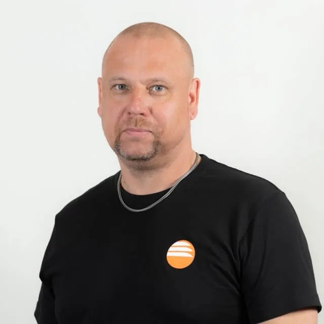 Robert Hertze, verkstadsansvarig
